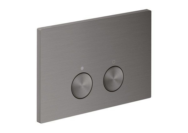 Hansgrohe Drückerplatte Axor FlushPlate für Hansgrohe iFrame Brushed Black Chrome,42531340