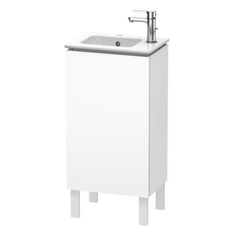 Duravit L-Cube Waschtischunterbau bodenstehend Weiß Matt 420x294x704 mm - LC6273R1818
