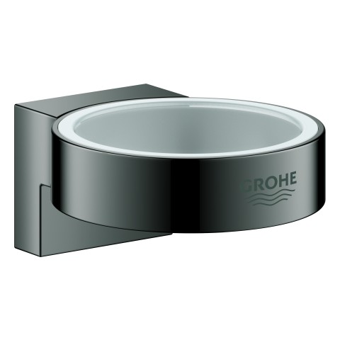 GROHE Halter Selection 41027 für Glas/Seifenspender hard graphite, 41027A00