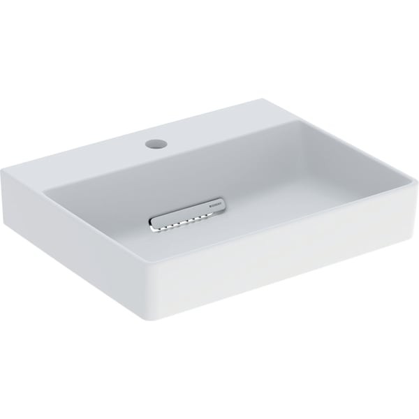 Geberit ONE Aufsatzwaschtisch, Abgang horizontal, 50x41 cm