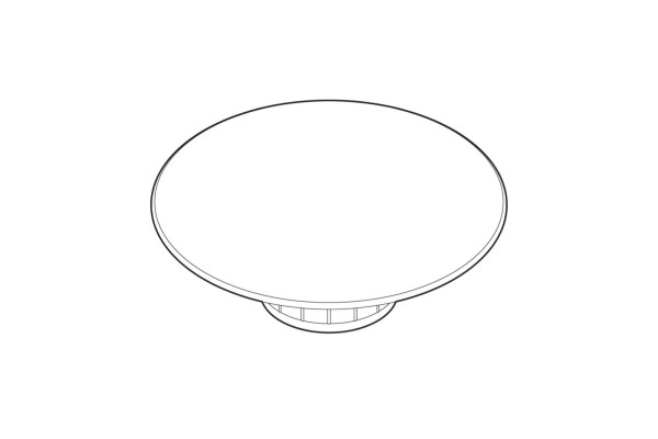 Ersatzteil, Ventilkappe, D92mm glasiert, Nordic Matt