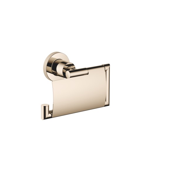 Dornbracht Papierrollenhalter mit Deckel TARA 83510892 Champagne (22kt Gold)