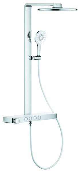 Grohe THM-Duschsystem RSH Aqua Pure 100964 Kopfbrause 8,7l rund chrom, 1009640000
