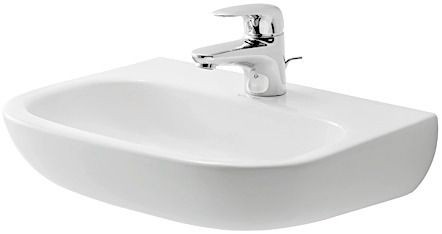 Duravit D-Code Handwaschbecken Weiß Hochglanz 450 mm - 0707450000