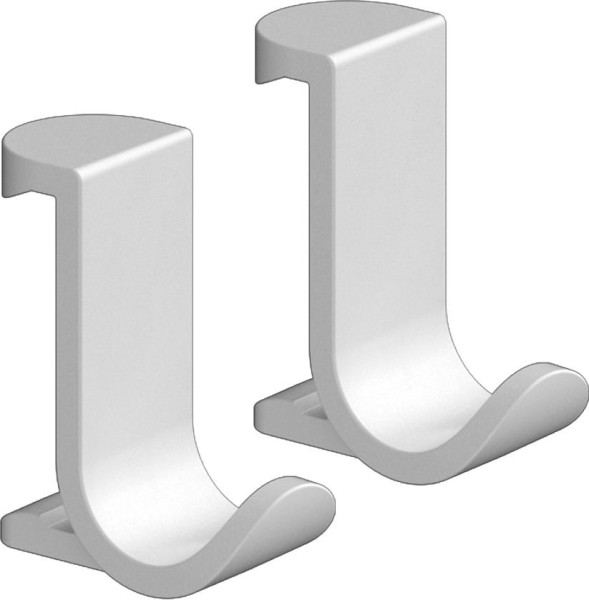 Hansgrohe Handtuchhaken WallStoris breit mattweiss, 27914700