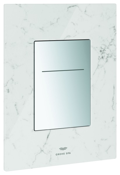 GROHE WC-Betätigung Arina 104644 eckig Silk Motion White Attica Caesarstone, 104644MV00