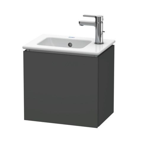 Duravit L-Cube Waschtischunterbau wandhängend Graphit Matt 420x294x400 mm - LC6272R4949