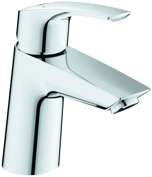 Grohe Waschrischbatterie 23968 S-Size geneigt glatter Körper PO-Abl.grt. chrom, 23968003