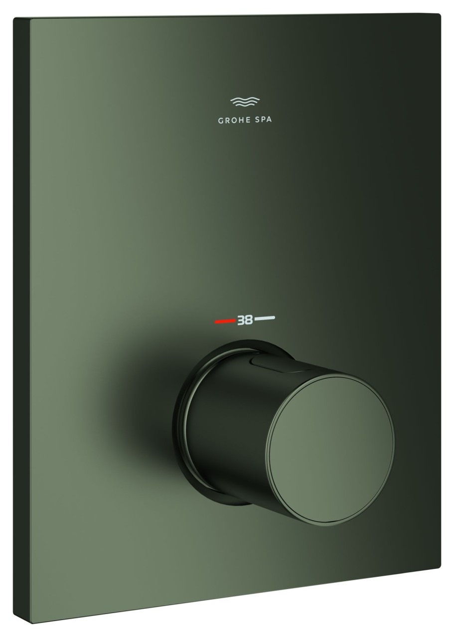 GROHE Thermostat-Zentralbatterie Grohtherm F 100753 satin graphite, 100753MG00 100753MG00