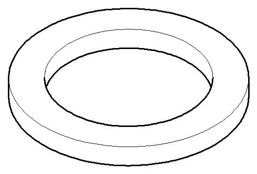 Dornbracht Dichtung Ersatzteile 091405039 43,5 x 62 x 6 mm