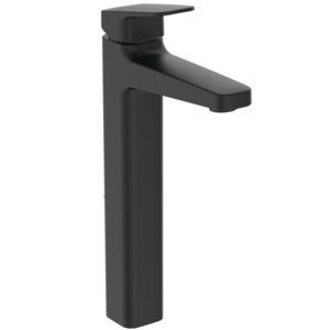 Ideal Standard Waschtischarmatur Ceraplan H250 o.Ablaufgarnitur Ausladung 138mm Silk Black, BD236XG