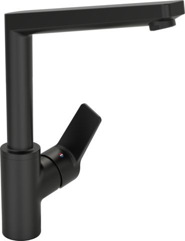 Hansa Küchenarmatur HANSATWIST 0920 Ausld. 193 mm DN15 Matt-Schwarz 920220333