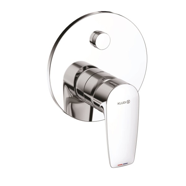 KLUDI PURE&SOLID Unterputz-Wannenfüll- und Brause-Einhandmischer Set mit Funktionseinheit für 88022,