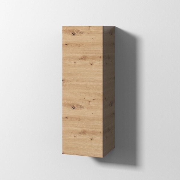 Sanipa Cubes Regalmodul mit 1 Tür, Eiche Natural-Touch, CU12285