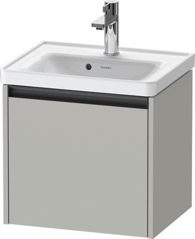 Duravit Ketho.2 Waschtischunterbau wandhängend Betongrau Matt 484x375x440 mm - K25080007070000