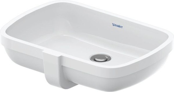 Duravit Qatego Einbauwaschtisch Weiß Hochglanz 480 mm - 0398480028