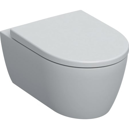 Geberit iCon Set Wand-WC mit WC-Sitz, Rimfree, 501664001
