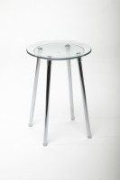 Koh-I-Noor NONI Hocker Ø Koh-I-Noor NONI Hocker Ø 30 h 42, transparent, 5365KT