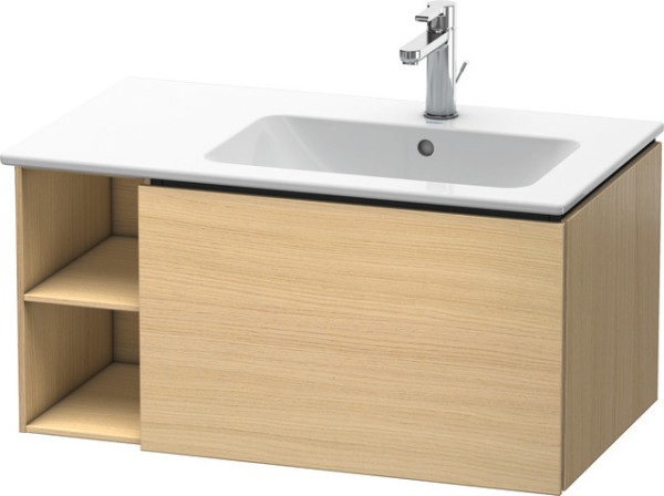 Duravit L-Cube Waschtischunterbau wandhängend Mediterrane Eiche Matt 820x481x400 mm - LC6192071710A0