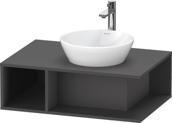 Duravit D-Neo Konsolenwaschtischunterbau wandhängend Graphit Matt 800x550x260 mm - DE495804949