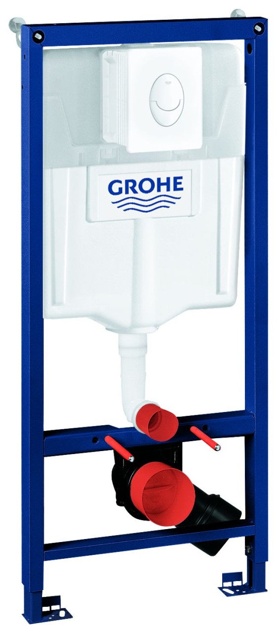 GROHE Rapid SL Set f. WC 38722 BH: 1,13m mit SPK GD 2 und Abdeckplatte Skate Air 38722001