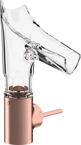 Hansgrohe Waschtischarmatur Axor Starck V Brushed Red Gold Facettenschl.