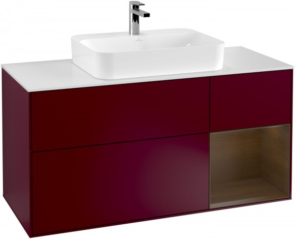 Villeroy & Boch Waschtischunterschrank Finion G42 1200x603x501mm Wandbel WT mit., G421GNHB