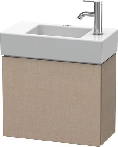 Duravit L-Cube Waschtischunterbau wandhängend Leinen Matt 480x240x400 mm - LC6246R7575