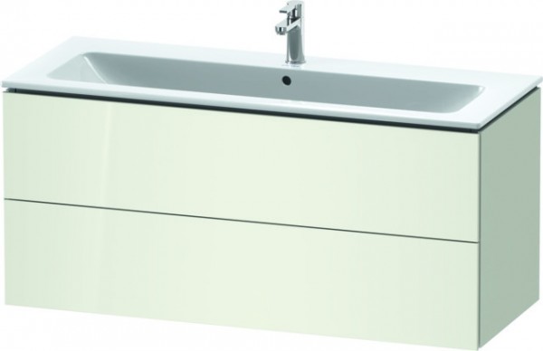 Duravit L-Cube Waschtischunterbau wandhängend Weiß Hochglanz 1220x481x550 mm - LC624302222