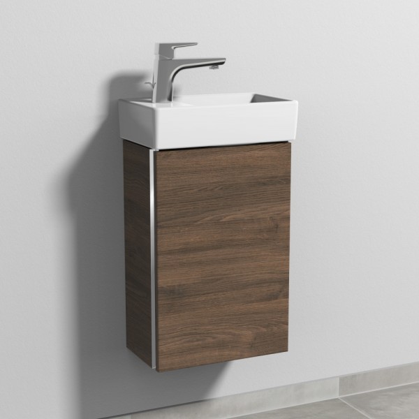Sanipa 3way Waschtischunterbau zu Villeroy & Boch Avento Waschtisch mit 1 Tür, Eiche-Arizona