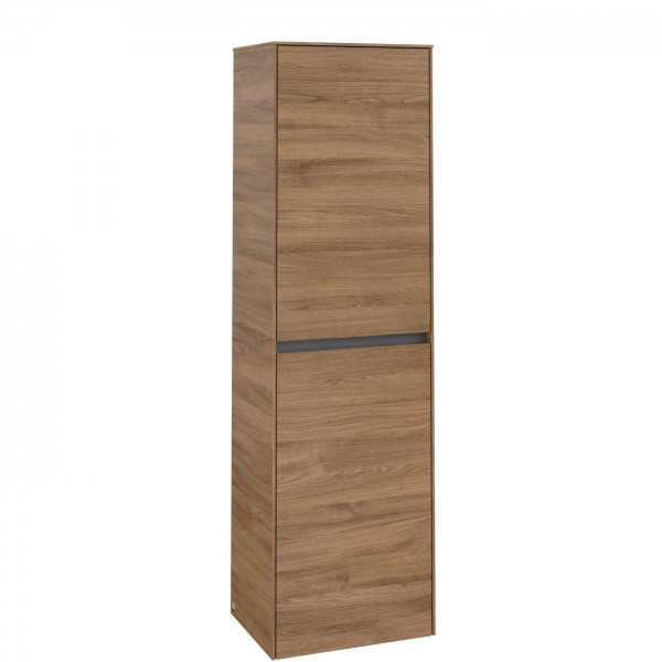 Villeroy & Boch Collaro Hochschrank, 2 Türen, 454 x 1538 x 349 mm, Kansas Oak