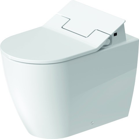 Duravit ME by Starck Stand WC für Dusch-WC Sitz Weiß Hochglanz 370x600x400 mm - 21695900001