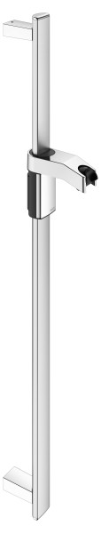 KEUCO AXESS Brausestange aus Metall, H: 90 cm, 35012170900