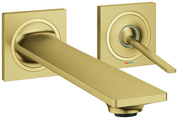 GROHE 2-Loch Waschtischarmatur Unterputz Allure 19386_2 FMS Ausl. 212mm cool sunrise gebürstet, 1938