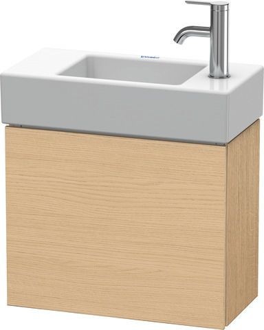 Duravit L-Cube Waschtischunterbau wandhängend Natur Eiche Matt 480x240x400 mm - LC6246L3030