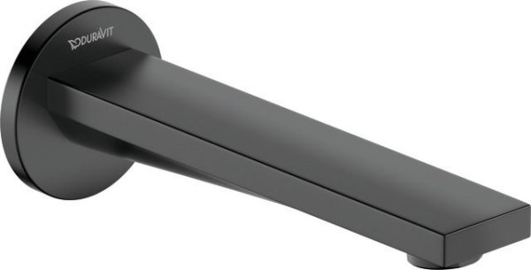 Duravit Tulum by Starck Wanneneinlauf Schwarz Matt 65x191x65 mm - TU5240010046