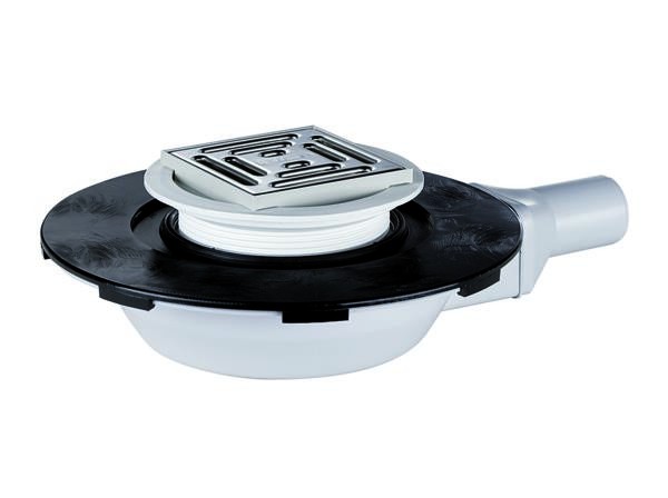 Dallmer Bodenablauf CIRCOPlan 40.2, DN 40, 100 x 100 mm, 513823