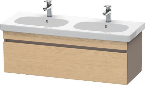 Duravit DuraStyle Waschtischunterbau wandhängend Natur Eiche & Basalt Matt 1150x453x398 mm - DS63860