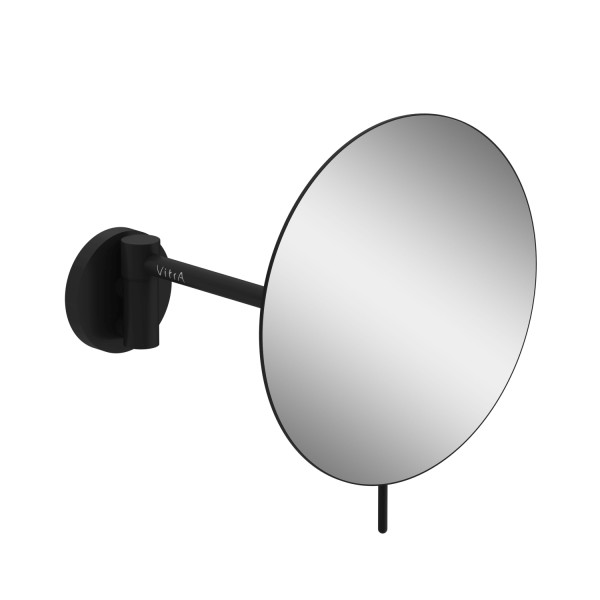 VitrA Origin Vergrößerungsspiegel 3-fach Vergrößerung rund d: 200 mm Schwarz Matt,A4489536