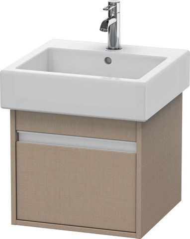 Duravit Ketho Waschtischunterbau wandhängend Leinen Matt 450x440x410 mm - KT668507575