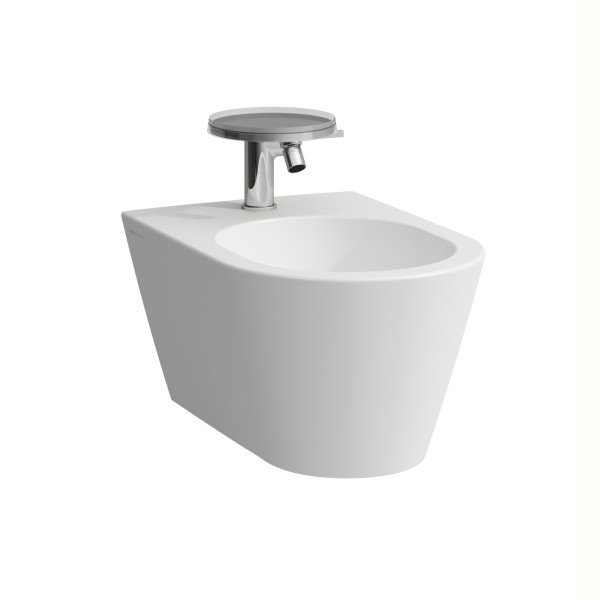 LAUFEN Wandbidet Kartell · LAUFEN 370x545, 1 Hahnloch mittig, weiß matt, 83033.1, 8303317573021