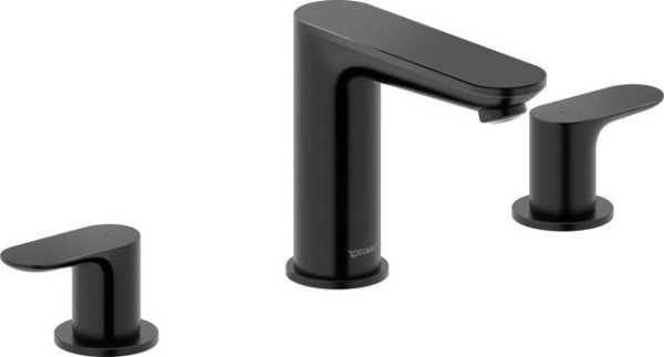 Duravit Wave 3-Loch Waschtischarmatur Schwarz Matt 326x176x131 mm - WA1060005046