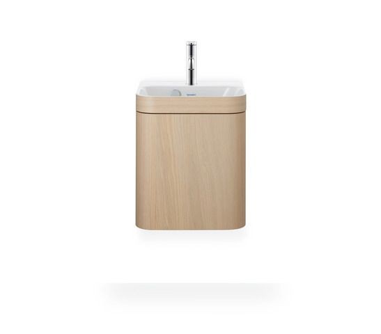 Duravit Happy D.2 Plus c-bonded Set wandhängend Mediterrane Eiche 400x360x480 mm - HP4633O71710000
