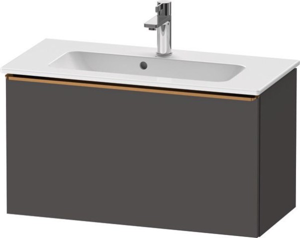 Duravit D-Neo Waschtischunterbau wandhängend Graphit Matt 810x372x440 mm - DE4269004490000