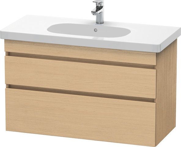 Duravit DuraStyle Waschtischunterbau wandhängend Natur Eiche Matt 1000x453x610 mm - DS648503030