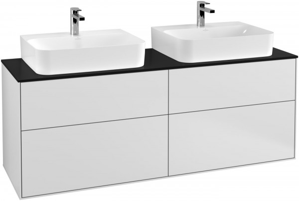 Villeroy & Boch Waschtischunterschrank Finion G18 1600x603x501mm Wandbel f. 2 Waschtische , G18200MT