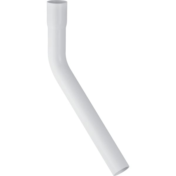 Geberit Spülbogen 45 Gr 30x10 cm weiß-alpin d 44 mm 118020111