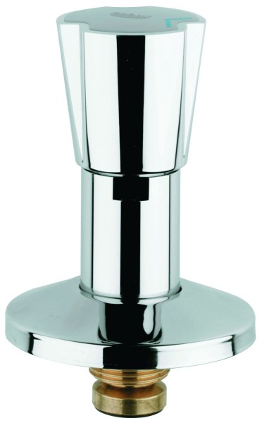 Grohe Oberteil 11514 DN20 für UP-Ventile Dreikantgriff blau/rot 3/4" chrom, 11514000