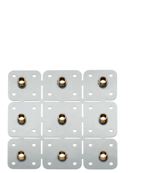 Hansgrohe Montageplatte Brausenmodul als Kopfbrause Axor Starck, 28470180