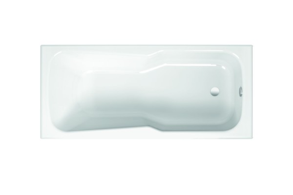 Bette Rechteck-Badewanne Set 3760, 170x80x38 cm weiß 2 Griffbohrungen, 3760-0002GR